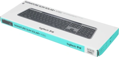 Клавиатура Logitech K980 графитовый беспроводная BT slim (920-013768)