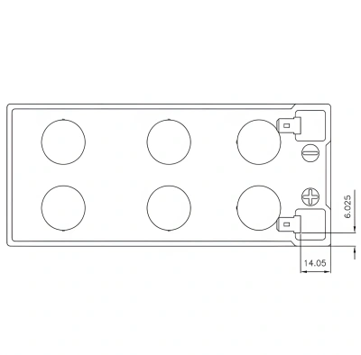 Батарея для ИБП CSB GP1272 F2 (12V28W) 12В 7.2Ач