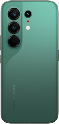 Смартфон Tecno Camon 50 Ultra 5G 256Gb 12Gb зеленый моноблок 3G 4G 2Sim 6.78" 1208x2644 Android 16 50Mpix 802.11 a/b/g/n/ac/ax NFC GPS GSM900/1800 GSM1900 Protect FM