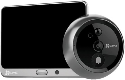 Видеоглазок Ezviz CS-DP2C-A0-6E2WPFBS серебристый