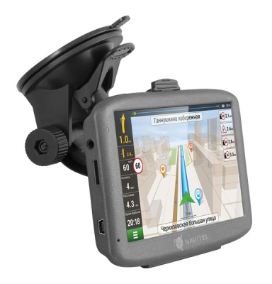 Навигатор Автомобильный GPS Navitel N500 MAG 5" 480x272 8Gb microSD черный Navitel