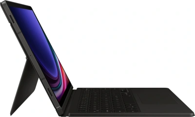 Чехол-клавиатура Samsung для Samsung Galaxy Tab S9/S9 FE/S10 FE/S10 Lite Book Cover Keyboard поликарбонат/полиуретан черный (EF-DX725UBRGRU)