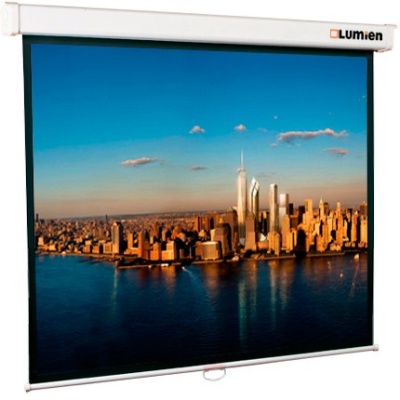 Экран Lumien 244x244см Master Picture LMP-100106 1:1 настенно-потолочный рулонный