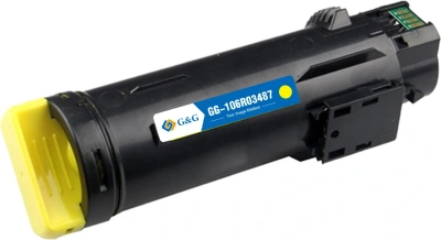 Картридж лазерный G&G GG-106R03487 106R03479/106R03487 желтый (2400стр.) для Xerox Phaser 6510DN/WC 6515DN