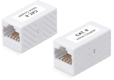 Адаптер Cabeus CA-8P8C-C6 проходн. RJ45 кат.6