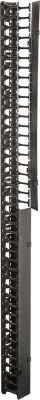 Кабельный органайзер вертикальный Lanmaster TWT-CBB-DVO-42U/M односторонний пальцы 42U шир.:19" глуб.:155мм (упак.:2шт)