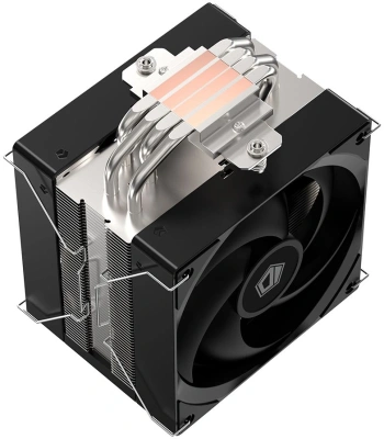Устройство охлаждения(кулер) ID-Cooling SE-214-XT V2 Plus нет подсветки Soc-AM5/AM4/1200/1700/1851 серебристый/черный 4-pin 27.2dB Al+Cu 220W 680gr Ret