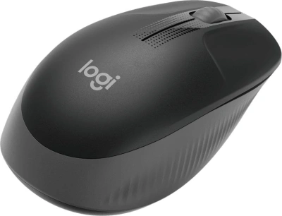 Мышь Logitech M190 черный/темно-серый оптическая 1000dpi беспров. USB 2but (910-005905/910-005902)