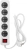 Сетевой фильтр Buro 500UNH-3-WG 3м (5 розеток) белый/серый (коробка) Сетевой фильтр Buro 500UNH-3-WG 3м (5 розеток) белый/серый (коробка)