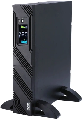 Источник бесперебойного питания Powercom Smart King Pro+ SPR-1000 LCD 800Вт 1000ВА черный