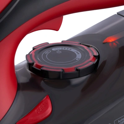 Утюг Domfy DSC-EI502 2400Вт черный/красный