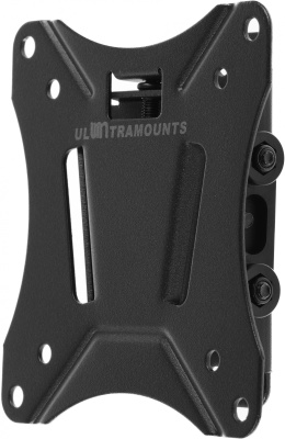 Кронштейн для телевизора Ultramounts UM830T черный 13"-27" макс.25кг настенный наклон