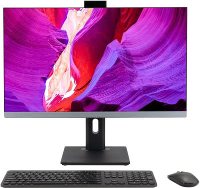 Моноблок Digma Pro Unity 23.8" Full HD i3 1215U (1.2) 16Gb SSD512Gb UHDG CR Windows 11 Pro GbitEth WiFi BT 90W клавиатура мышь Cam серый/черный 1920x1080
