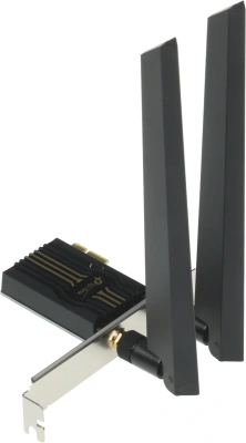 Сетевой адаптер Wi-Fi + Bluetooth TP-Link Archer TBE552E BE9300 PCI (ант.внеш.съем) 2ант.