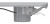 Стол для ноутбука Cactus CS-FDS101WGY механический столешница МДФ серый каркас белый 70x52x105см