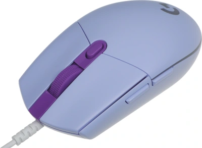 Мышь Logitech G102 LightSync сиреневый оптическая 8000dpi USB 6but (910-005857)