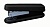 Степлер ручной Kw-Trio 5280BLCK N10 (10листов) встроенный антистеплер черный 50скоб металл/пластик закрытый