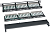 Патч-панель Cabeus PLHD-48-CAT.5E-SH-DUAL IDC-1U 19" 1U 48xRJ45 кат.5E FTP