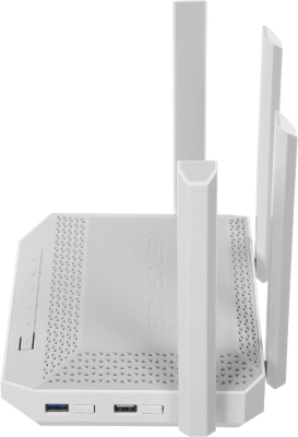 Роутер беспроводной Keenetic Netcraze Giga (NC-1012) AX3000 10/100/1000BASE-TX/SFP/4g ready белый