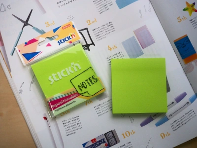 Блок самоклеящийся бумажный Stick`n 27072 76x76мм 80лист. 70г/м2 зеленый неон 1цв.в упак.