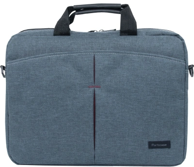 Сумка для ноутбука 15.6" Portcase KCB-162 серый нейлон/полиэстер (KCB-162 GREY)