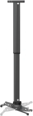 Кронштейн для проектора Cactus CS-VM-PR05L-BK черный макс.10кг потолочный поворот и наклон