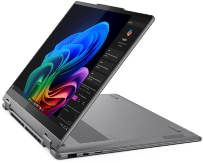 Ноутбук Lenovo Yoga 7 14ILL10 Core Ultra 7 256V 16Gb SSD1Tb Intel Arc 140V 14" OLED Touch WUXGA (1920x1200) без ОС grey WiFi BT Cam (83JQ003FRK)