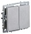Выключатель IEK Brite ВС10-2-0-БрА скрыт. 2кл. IP20 алюминий (BR-V20-0-10-K47)