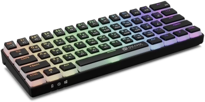 Клавиатура Оклик K763W механическая черный USB беспроводная BT/Radio Multimedia for gamer LED (1920548) кабель 1.5м