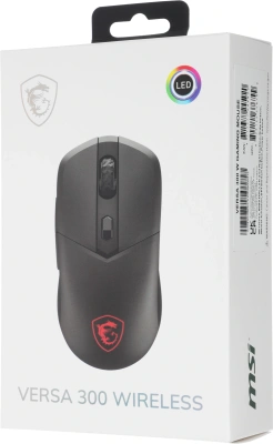 Мышь MSI VERSA 300 W MS-8ZBD черный оптическая 8000dpi беспров. BT/Radio USB 5but (S12-4301260-CLA)