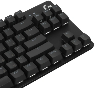 Клавиатура Logitech G412 TKL механическая черный USB for gamer LED (920-010449) кабель 1.8м