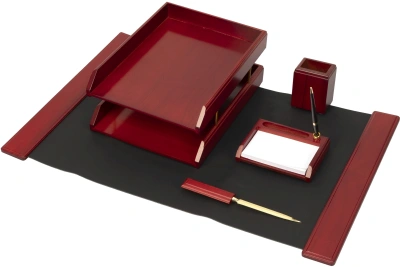 Настольный набор Good Sunrise M5C-10A (5 предметов) красное дерево дерево черный/коричневый