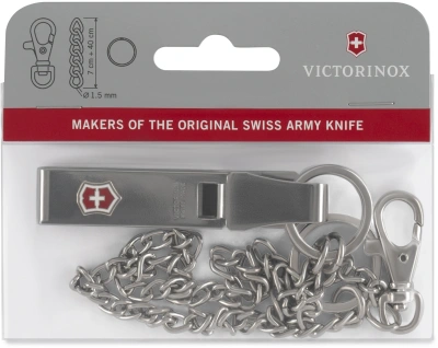Подвеска для ремня Victorinox 4.1860 серебристый блистер