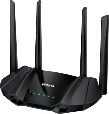 Роутер Dahua DH-AX15M AX1500 10/100BASE-TX/4G черный