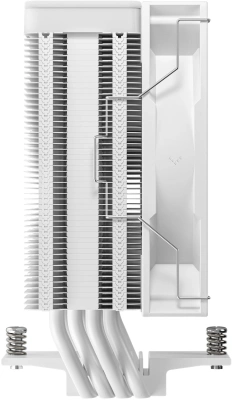 Устройство охлаждения(кулер) Deepcool AG400 Wh V2 ARGB Soc-AM5/AM4/1200/1700/1851 белый 4-pin 31.6dB Al+Cu 220W 643gr Ret (R-AG400-WHAMMN-GJD)