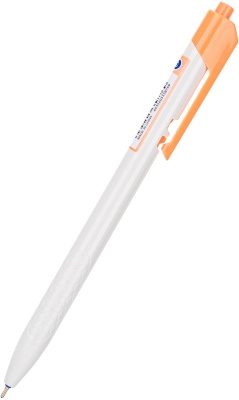 Набор ручек шариков. автоматическая Deli Arrow EQ03236 прозрачный/ассорти d=0.7мм син. черн. (50шт)