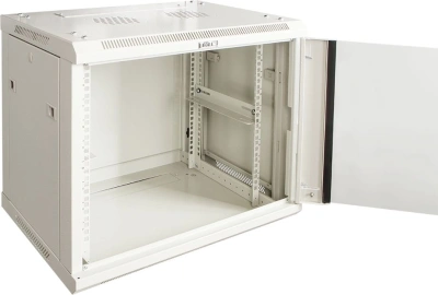 Шкаф коммутационный Lanmaster Pro (TWT-CBWPG-12U-6X8-GY) настенный 12U 600x800мм пер.дв.стекл 60кг серый 700мм 33.4кг 635мм IP20 металл