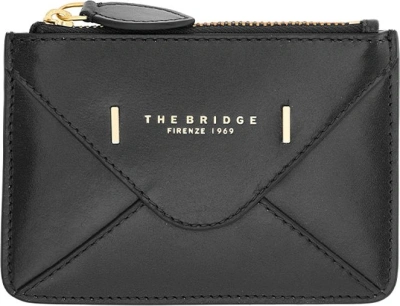 Чехол для кредитных карт The Bridge Frida 01810501/30 черный натур.кожа