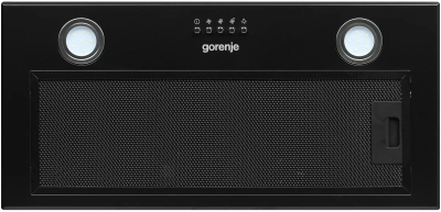 Вытяжка встраиваемая Gorenje BHI626E6B черный управление: кнопочное (1 мотор)