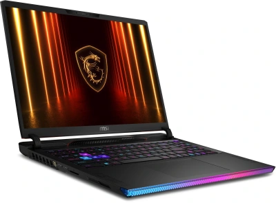 Ноутбук MSI Raider 16 HX AI A2XWHG-814XRU Core Ultra 7 255HX 32Gb SSD1Tb NVIDIA GeForce RTX5070Ti 12Gb 16" IPS QHD+ (2560x1600) FreeDOS black WiFi BT Cam (9S7-15M361-814)