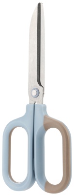 Ножницы Deli ENS055-BL Nusign офисные 180мм титановое покрытие сталь синий