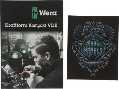 Набор отверток Wera WE-135906 в компл.:16 предметов