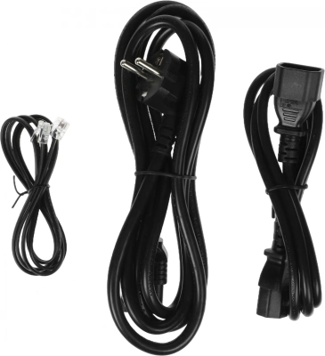 Источник бесперебойного питания Powercom Smart King RT SRT-2000A LCD 1800Вт 2000ВА черный