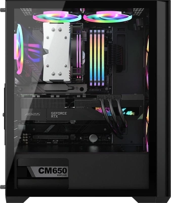 Корпус Formula Air Power G5 DUO черный без БП ATX 5x120mm 3x140mm 1xUSB3.0 audio bott PSU