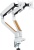 Кронштейн для мониторов Ultramounts UM733W белый 17"-32" макс.8кг настольный поворот и наклон Кронштейн для мониторов Ultramounts UM733W белый 17"-32" макс.8кг настольный поворот и наклон