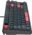 Клавиатура A4Tech AT87 черный/красный USB for gamer LED кабель 1.8м