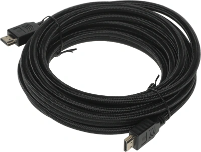 Кабель аудио-видео Cactus CS-HDMI.2-5 HDMI (m)/HDMI (m) 5м. позолоч.конт. черный