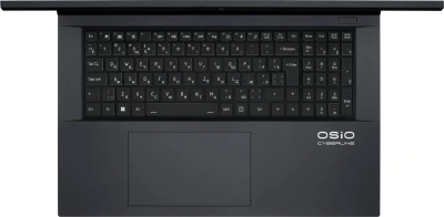 Ноутбук Osio CyberLine C170i-002 Core i5 12600H 16Gb SSD512Gb NVIDIA GeForce RTX4050 6Gb 17.3" IPS FHD (1920x1080) без ОС dk.grey WiFi BT Cam 3410mAh