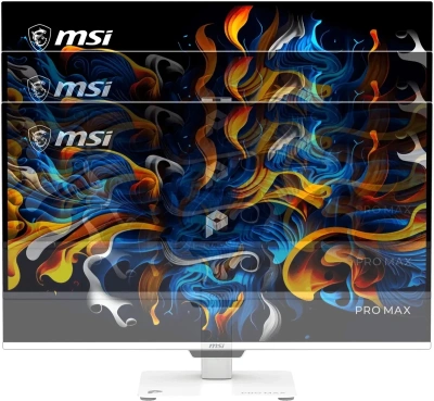 Монитор MSI 26.5" Max 271UPXW12G белый QD OLED LED 16:9 HDMI M/M матовая HAS Piv 250cd 178гр/178гр 3840x2160 120Hz FreeSync Premium Pro DP 4K USB 6.6кг