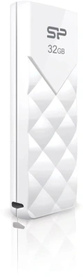 Флеш Диск Silicon Power 32Gb Ultima U03 SP032GBUF2U03V1W USB2.0 белый